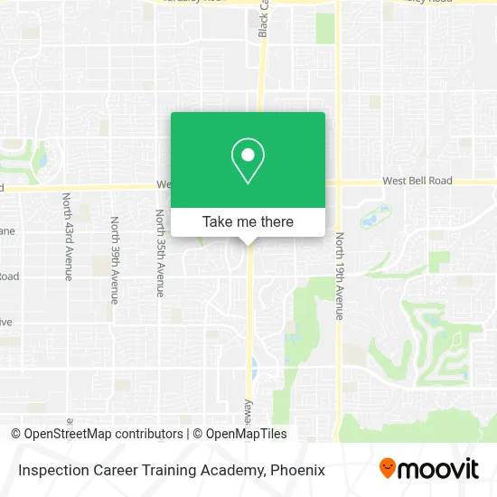 Inspection Career Training Academy map
