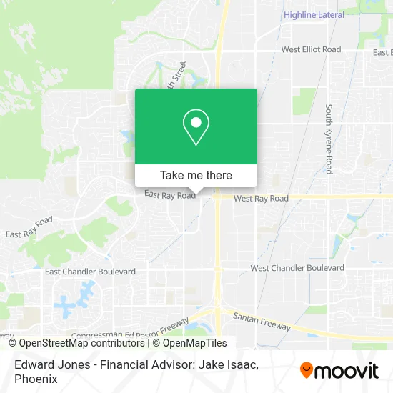 Edward Jones - Financial Advisor: Jake Isaac map