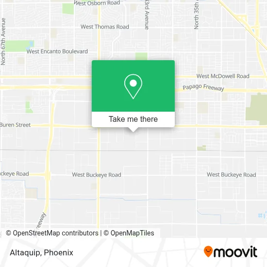 Altaquip map