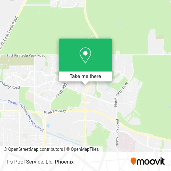 T's Pool Service, Llc map