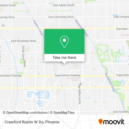 Crawford Rustin W Do map