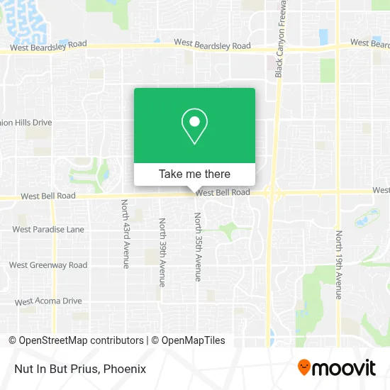 Nut In But Prius map