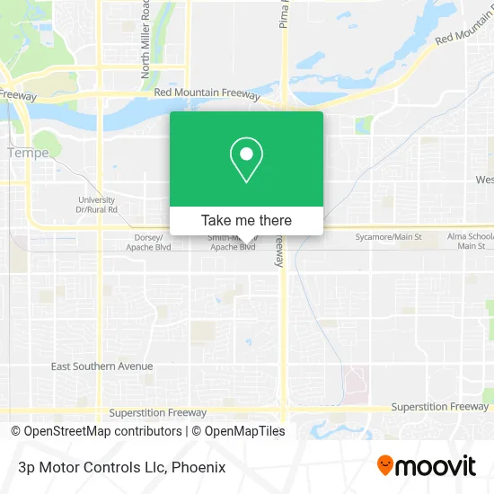 3p Motor Controls Llc map