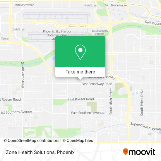 Zone Health Solutions map