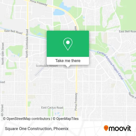 Square One Construction map