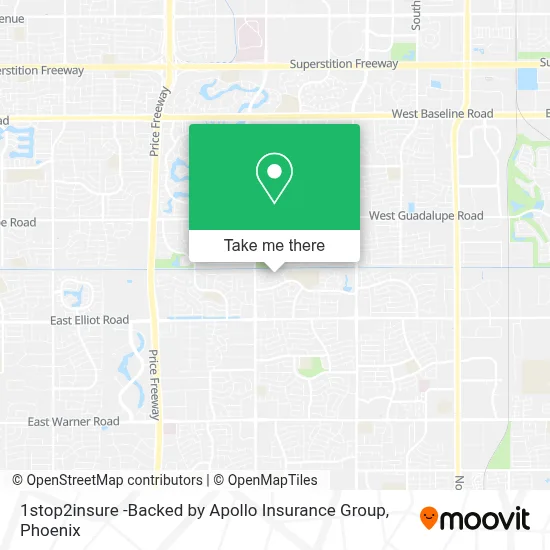 1stop2insure -Backed by Apollo Insurance Group map