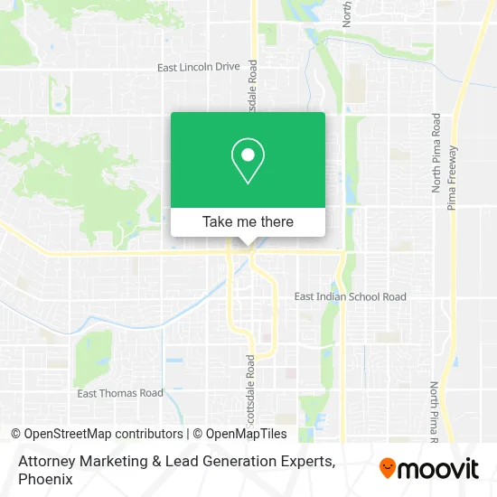 Attorney Marketing & Lead Generation Experts map