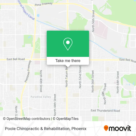 Poole Chiropractic & Rehabilitation map