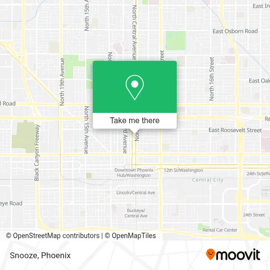 Snooze map