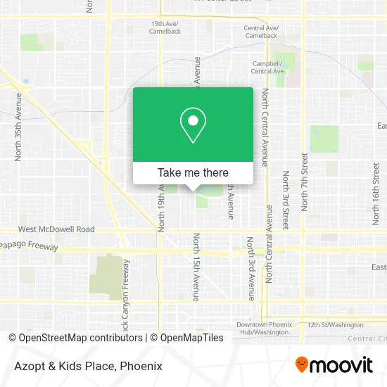 Azopt & Kids Place map