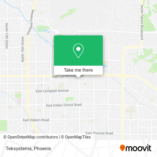 Teksystems map