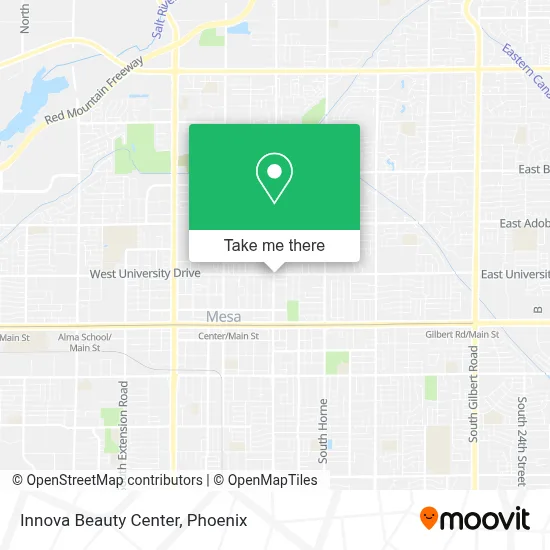 Innova Beauty Center map