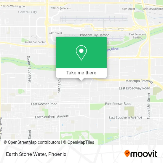 Earth Stone Water map