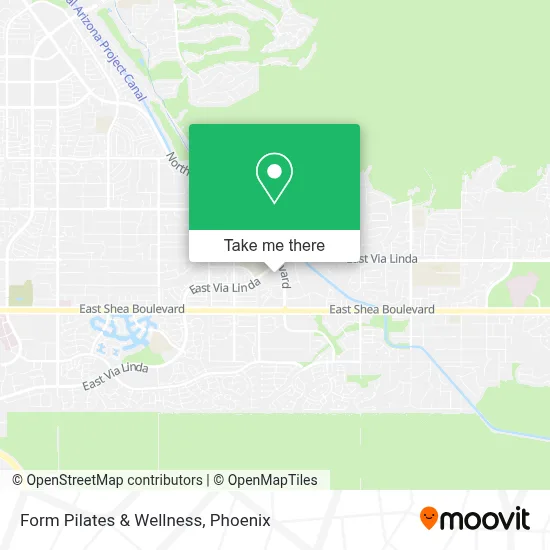 Form Pilates & Wellness map