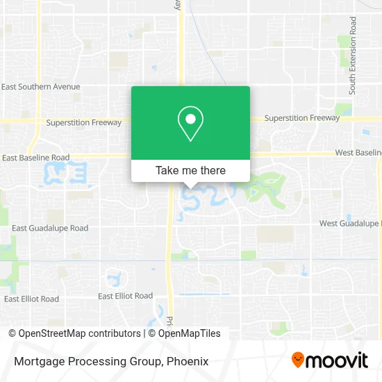 Mortgage Processing Group map