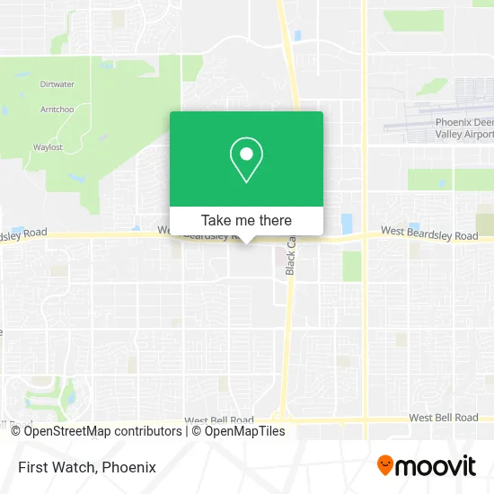 First Watch map