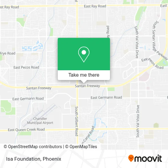 Isa Foundation map