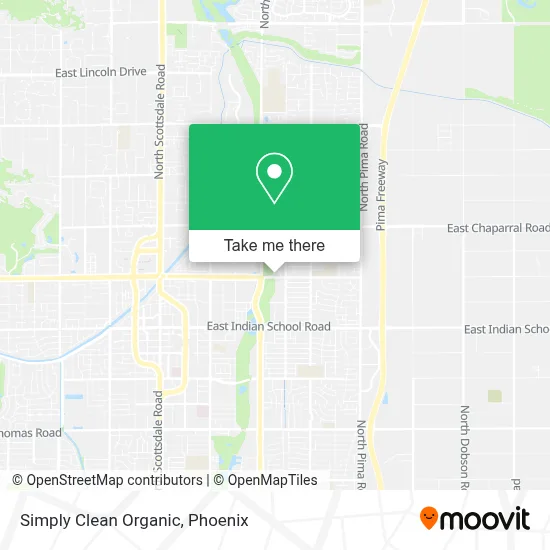 Simply Clean Organic map