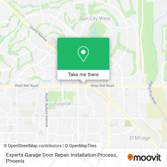 Experts Garage Door Repair Installation Process map