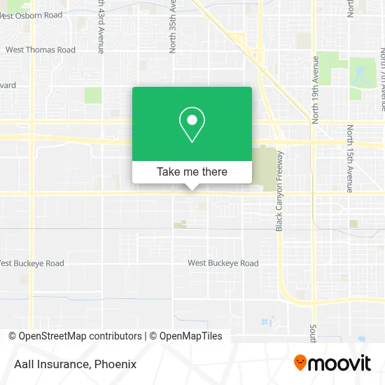 Aall Insurance map