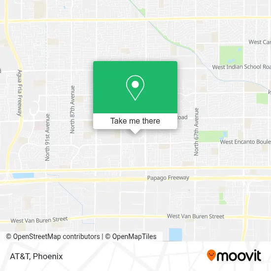 At&T map