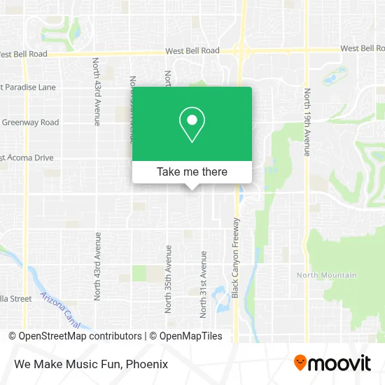 We Make Music Fun map