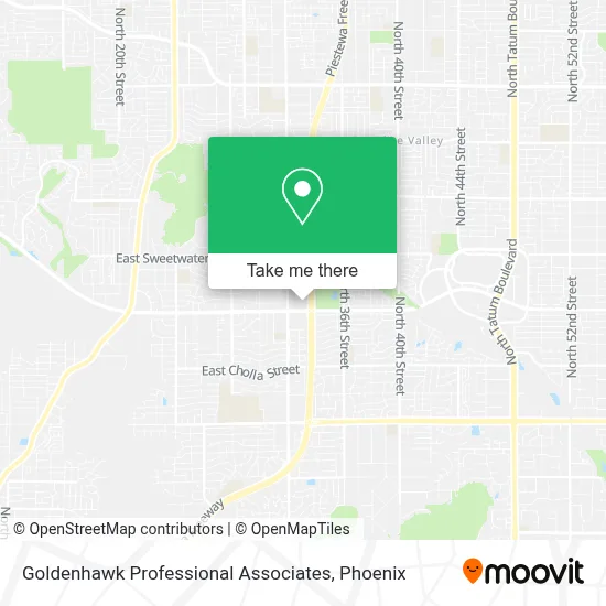 Goldenhawk Professional Associates map