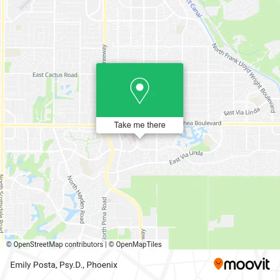 Emily Posta, Psy.D. map