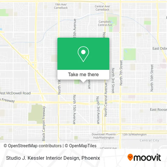 Studio J. Kessler Interior Design map
