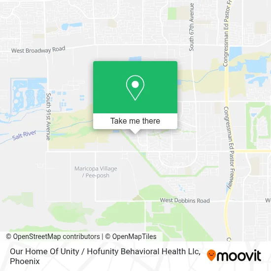 Our Home Of Unity / Hofunity Behavioral Health Llc map