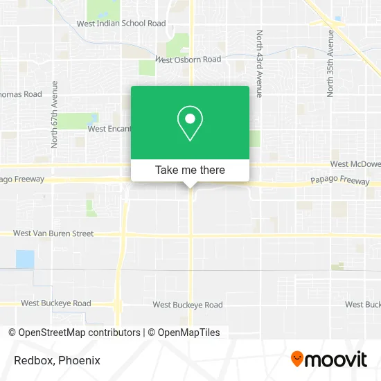 Redbox map