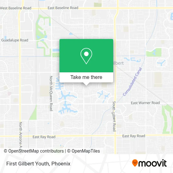 First Gilbert Youth map