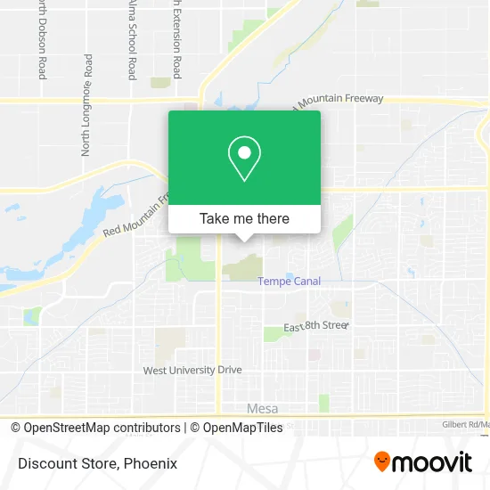 Discount Store map