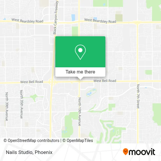 Nails Studio map