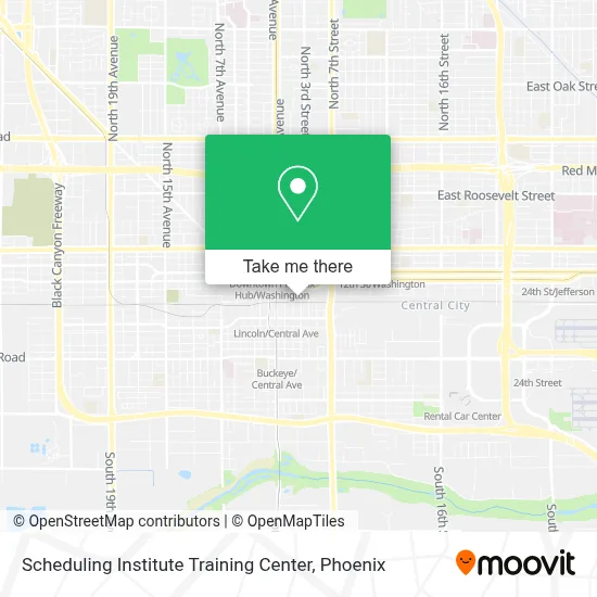 Scheduling Institute Training Center map