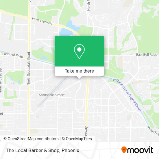 The Local Barber & Shop map