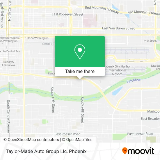 Taylor-Made Auto Group Llc map