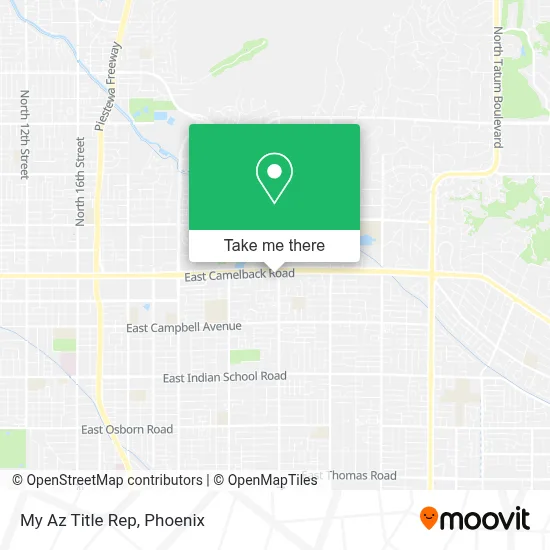 My Az Title Rep map