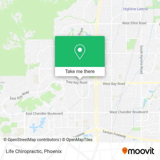 Life Chiropractic map