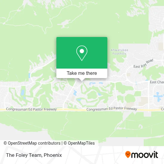 The Foley Team map