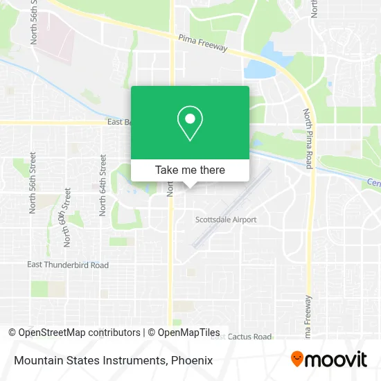 Mountain States Instruments map