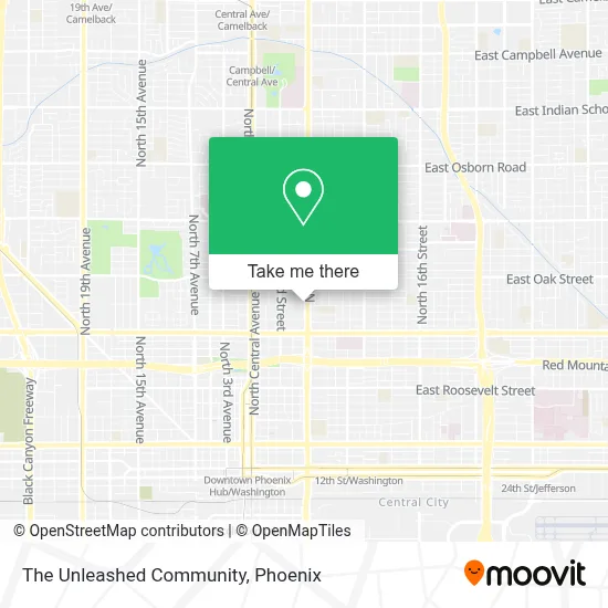 The Unleashed Community map