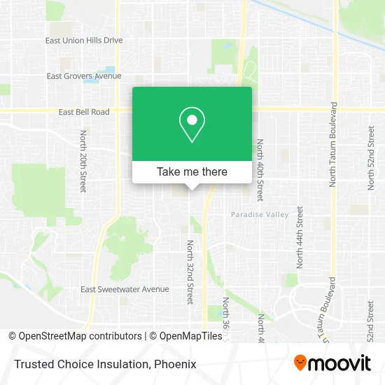 Trusted Choice Insulation map