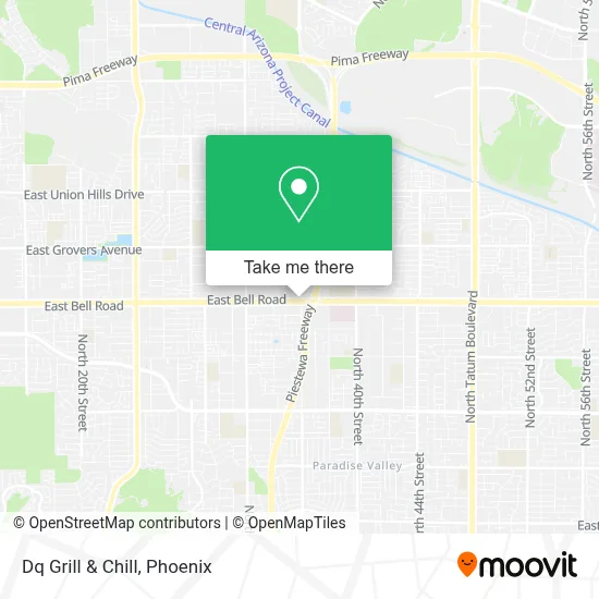 Dq Grill & Chill map