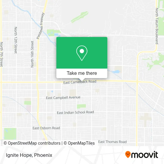 Ignite Hope map