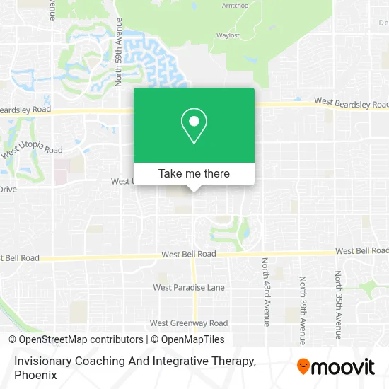 Invisionary Coaching And Integrative Therapy map