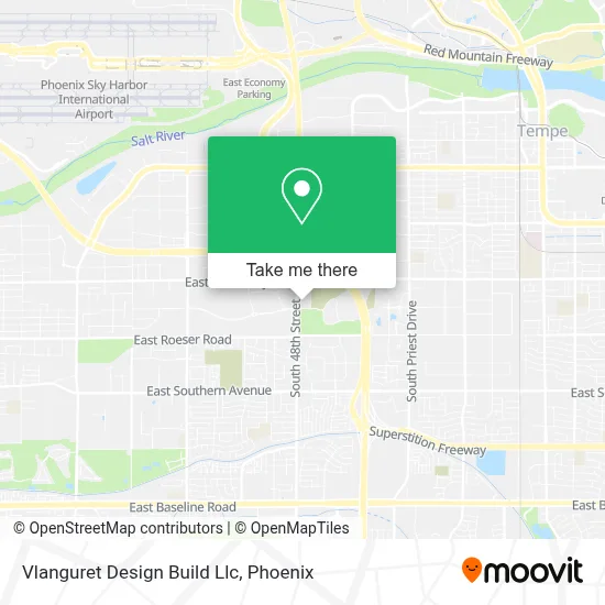 Vlanguret Design Build Llc map