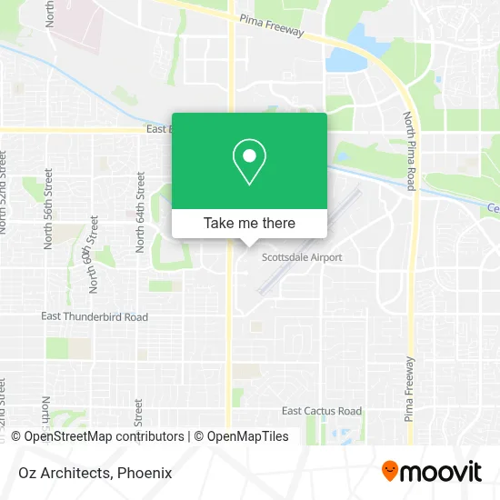 Oz Architects map