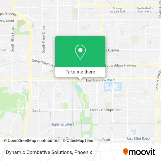 Dynamic Combative Solutions map
