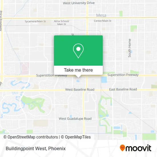Buildingpoint West map
